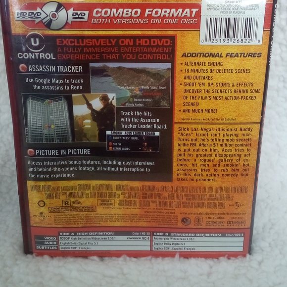 DVD - R - SMOKIN' ACES - Picture 2 of 2